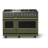 Viking 5 Series VDR54846GMA - 48"W. Dual Fuel Range; Six Burners with Griddle