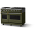 Viking 5 Series VDR54846GMABB - 48"W. Dual Fuel Range; Six Burners with Griddle