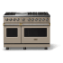 Viking 5 Series VDR54846GNABBLP - 48"W. Dual Fuel Range; Six Burners with Griddle
