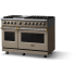 Viking 5 Series VDR54846GNABB - 48"W. Dual Fuel Range; Six Burners with Griddle