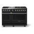 Viking 5 Series VDR54846GONBB - 48"W. Dual Fuel Range; Six Burners with Griddle