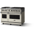 Viking 5 Series VDR54846GPWLP - 48"W. Dual Fuel Range; Six Burners with Griddle