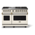 Viking 5 Series VDR54846GPWBB - 48"W. Dual Fuel Range; Six Burners with Griddle