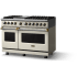 Viking 5 Series VDR54846GPWBB - 48"W. Dual Fuel Range; Six Burners with Griddle