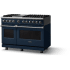 Viking 5 Series VDR54846GSBLP - 48"W. Dual Fuel Range; Six Burners with Griddle