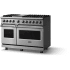 Viking 5 Series VDR54846GSSLP - 48"W. Dual Fuel Range; Six Burners with Griddle
