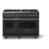 Viking 5 Series VDR54848BAN - 48"W. Dual Fuel Range; Eight Burners