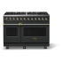 Viking 5 Series VDR54848BANBB - 48"W. Dual Fuel Range; Eight Burners
