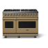 Viking 5 Series VDR54848BGHLP - 48"W. Dual Fuel Range; Eight Burners