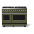 Viking 5 Series VDR54848BMA - 48"W. Dual Fuel Range; Eight Burners