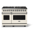 Viking 5 Series VDR54848BPWLP - 48"W. Dual Fuel Range; Eight Burners