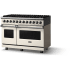 Viking 5 Series VDR54848BPWLP - 48"W. Dual Fuel Range; Eight Burners