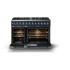 Viking 5 Series VDR54848BSB - 48"W. Dual Fuel Range; Eight Burners