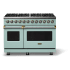 Viking 5 Series VDR54848BSPBBLP - 48"W. Dual Fuel Range; Eight Burners