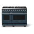 Viking 5 Series VDR54848BSQ - 48"W. Dual Fuel Range; Eight Burners