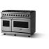 Viking 5 Series VDR54848BSS - 48"W. Dual Fuel Range; Eight Burners