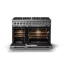 Viking 5 Series VDR54848BSS - 48"W. Dual Fuel Range; Eight Burners