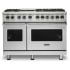 Viking 5 Series VDR5486GSSLP - 48 Inch Freestanding Professional Dual Fuel Range in Front View