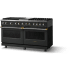 Viking 5 Series VDR56046GQANBB - 60"W. Dual Fuel Range; Six Burners with Griddle and Grill