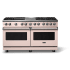 Viking 5 Series VDR56046GQBH - 60"W. Dual Fuel Range; Six Burners with Griddle and Grill