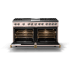 Viking 5 Series VDR56046GQBHBBLP - 60"W. Dual Fuel Range; Six Burners with Griddle and Grill