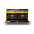 Viking 5 Series VDR56046GQDALP - 60"W. Dual Fuel Range; Six Burners with Griddle and Grill