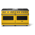 Viking 5 Series VDR56046GQDABBLP - 60"W. Dual Fuel Range; Six Burners with Griddle and Grill