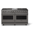 Viking 5 Series VDR56046GQDGLP - 60"W. Dual Fuel Range; Six Burners with Griddle and Grill