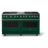 Viking 5 Series VDR56046GQIVBBLP - 60"W. Dual Fuel Range; Six Burners with Griddle and Grill