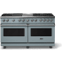 Viking 5 Series VDR56046GQNS - 60"W. Dual Fuel Range; Six Burners with Griddle and Grill