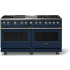 Viking 5 Series VDR56046GQSBBBLP - 60"W. Dual Fuel Range; Six Burners with Griddle and Grill