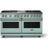 Viking 5 Series VDR56046GQSPBBLP - 60"W. Dual Fuel Range; Six Burners with Griddle and Grill