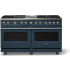 Viking 5 Series VDR56046GQSQLP - 60"W. Dual Fuel Range; Six Burners with Griddle and Grill