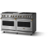 Viking 5 Series VDR56046GQSSBBLP - 60"W. Dual Fuel Range; Six Burners with Griddle and Grill