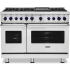 Viking 7 Series VDR74826GSSLP - 48 Inch Freestanding Dual Fuel Range with 6 Sealed Burner and Reversible Grill/Griddle