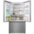 Verona VEFFD3620RISL - 36 Inch French Door Refrigerator