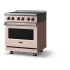 Viking 5 Series VER53044BBH - 30"W. Electric Range; Four Burners
