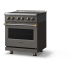 Viking 5 Series VER53044BDGBB - 30"W. Electric Range; Four Burners