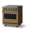 Viking 5 Series VER53044BGH - 30"W. Electric Range; Four Burners