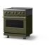 Viking 5 Series VER53044BMABB - 30"W. Electric Range; Four Burners