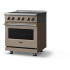 Viking 5 Series VER53044BNABB - 30"W. Electric Range; Four Burners