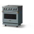 Viking 5 Series VER53044BNSBB - 30"W. Electric Range; Four Burners
