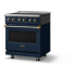 Viking 5 Series VER53044BSBBB - 30"W. Electric Range; Four Burners