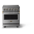 Viking 5 Series VER53044BSSBB - 30"W. Electric Range; Four Burners