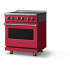Viking 5 Series VER53044BVA - 30"W. Electric Range; Four Burners