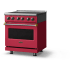 Viking 5 Series VER53044BVABB - 30"W. Electric Range; Four Burners