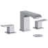 Rohl ZO08C - Double Lever Handle Widespread Lavatory Faucet with 1.2 GPM Flow Rate in Chrome