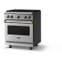 Viking 5 Series VGR53044BSSBB - 30 Inch Gas Range with Four Burners