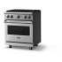 Viking 5 Series VGR53044BSSLP - 30 Inch Gas Range with Four Burners