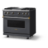 Viking 5 Series VGR53644GCSBBLP - 36 Inch Gas Range; Four Burners with Griddle